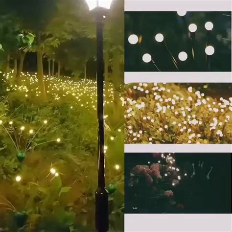 firefly garden lights|Heesun Firefly Solar Yard Garden Lights Outdoor LED waterproof .